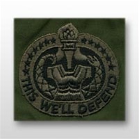 US Navy Subdued Cloth Career Counselor Badge 