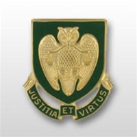 Justitia Et Virtus Military Police School Unit Crest 